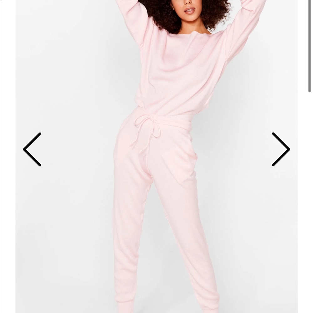 Sweater and joggers lounge set